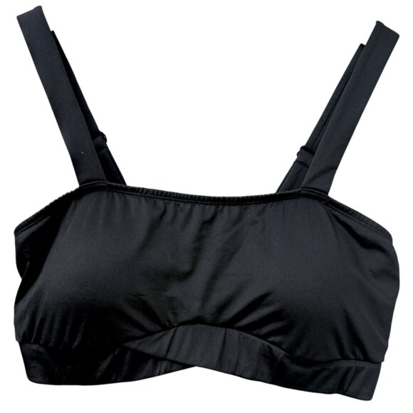 Torrid Sports Bra Top Large (0 Torrid) Black Swim Workout Padded - Picture 1 of 7